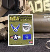 Tactical Gear Junkie Mini Morale U.S. Air Force Sticker Pack, alternate view 2