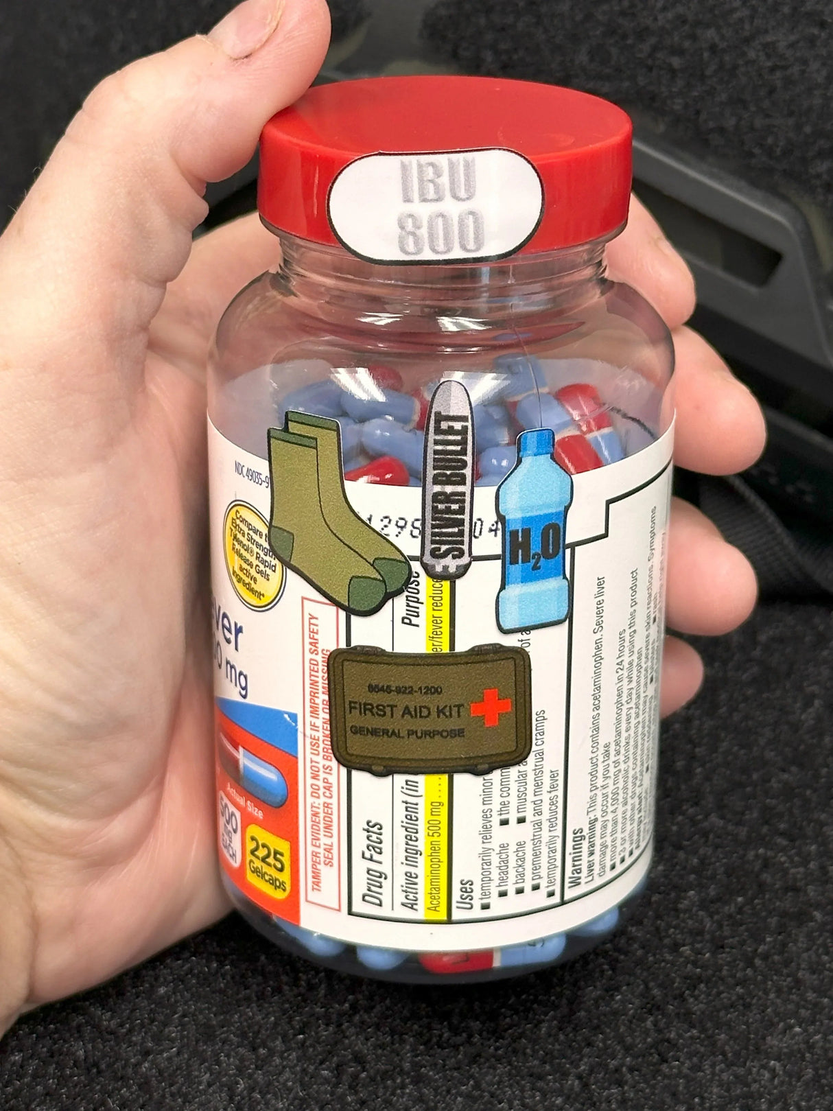 Tactical Gear Junkie Mini Morale TactiMedic Sticker Pack, alternate view 2