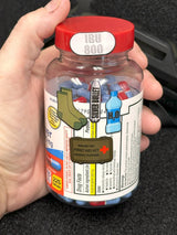Tactical Gear Junkie Mini Morale TactiMedic Sticker Pack, alternate view 2