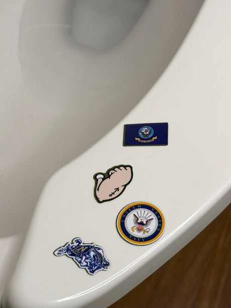 Tactical Gear Junkie Mini Morale U.S. Navy Sticker Pack, alternate view 2