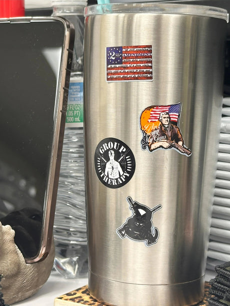 Tactical Gear Junkie Mini Morale Second Amendment Sticker Pack 2, alternate view 2