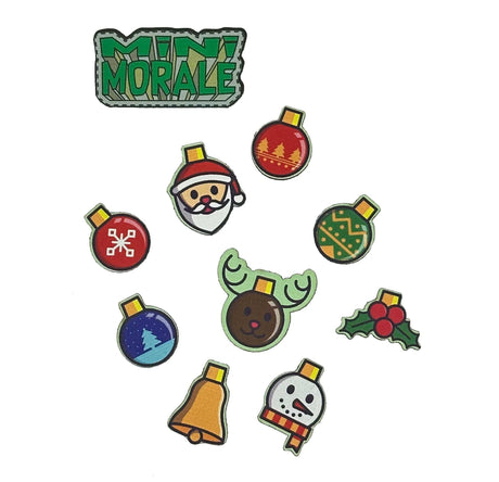 Tactical Gear Junkie Mini Morale Christmas Ornament Patch Pack 2, alternate view 2