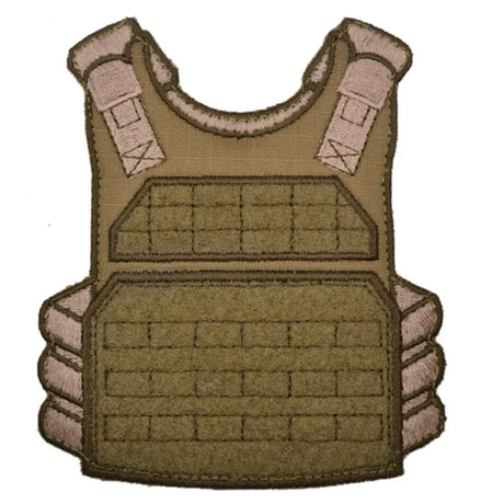 Mini Morale - Plate Carrier Patch Panel in Olive Drab, alternate view 2