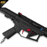 Minnesota Airsoft Project Fang Custom HPA M4 Airsoft Rifle, alternate view 2
