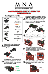 MNA Adjustable Fiber Optic Sight Set for Tokyo Marui Hi-CAPA 5.1, alternate view 3