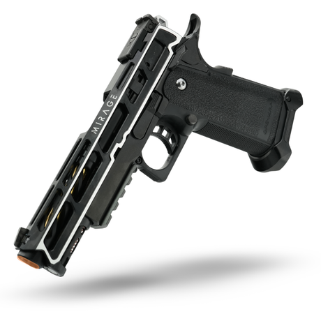 Project Genesis Two-Tone | Custom Tokyo Marui Hi-Capa 5.1 Airsoft Pistol Pre-Build in Red, alternate view 2