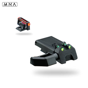 MNA Adjustable Fiber Optic Sight Set for Tokyo Marui Hi-CAPA 5.1