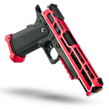 Project Genesis Two-Tone | Custom Tokyo Marui Hi-Capa 5.1 Airsoft Pistol Pre-Build in Red, alternate view 4