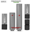 Airsoft Mock Suppressor Foam Set, Reinforced | 6in Tracer, alternate view 4