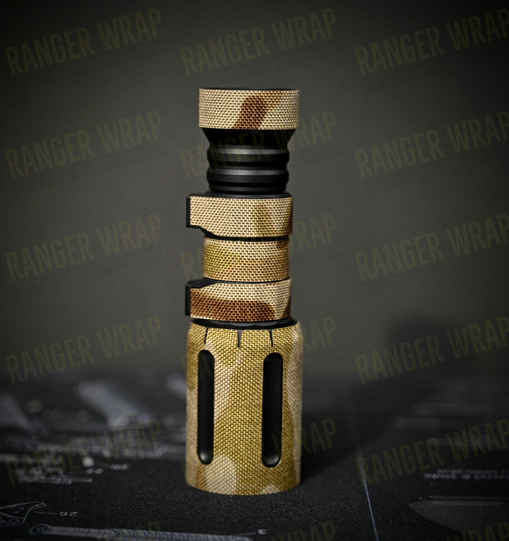 Modlite 18350 Body - Weapon Light Wrap in Cordura Fabric in Multicam