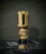 Modlite 18350 Body - Weapon Light Wrap in Cordura Fabric in Desert Tiger Stripe, alternate view 2