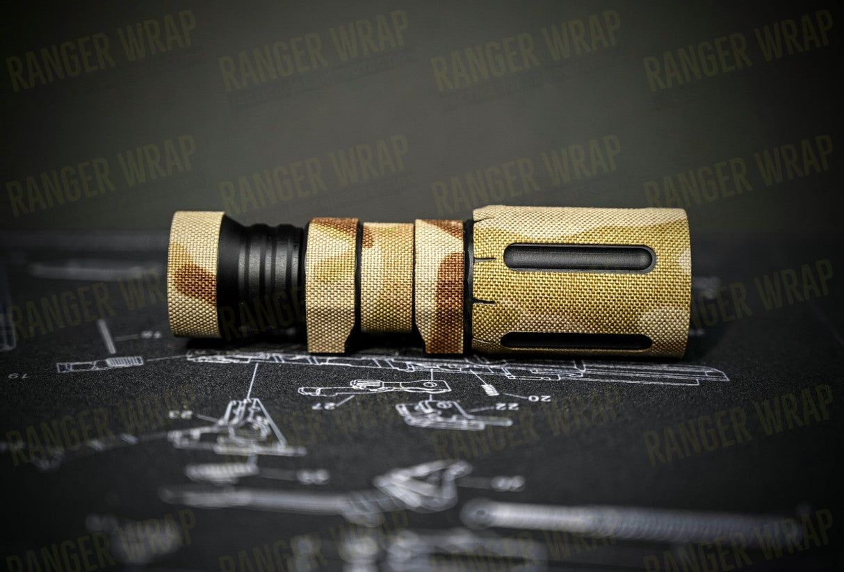 Modlite 18350 Body - Weapon Light Wrap in Cordura Fabric in Alpine Multicam, alternate view 3