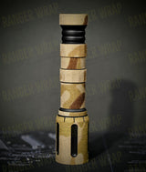 Modlite 18650 Body - Weapon Light Wrap in Cordura Fabric in Multicam