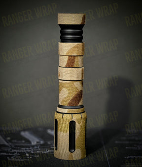 Modlite 18650 Body - Weapon Light Wrap in Cordura Fabric in Multicam