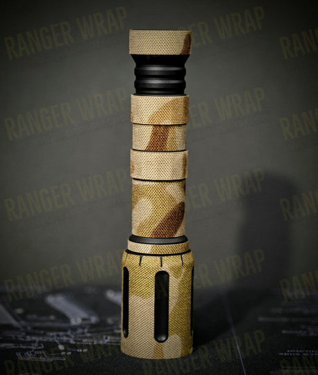 Modlite 18650 Body - Weapon Light Wrap in Cordura Fabric in Multicam