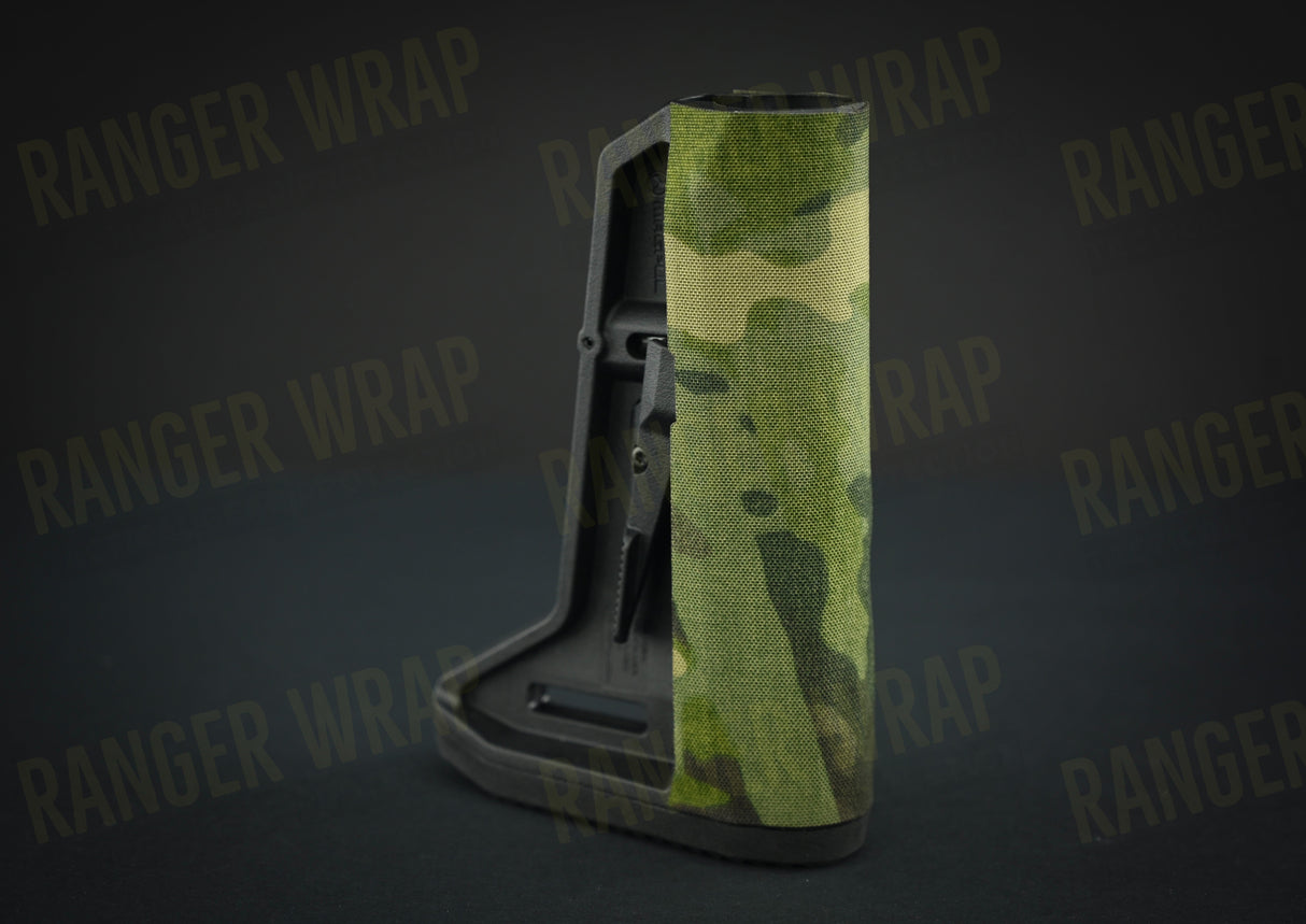 Magpul MOE SL-K Carbine Stock - in Cordura Fabric in Arid Multicam, alternate view 3