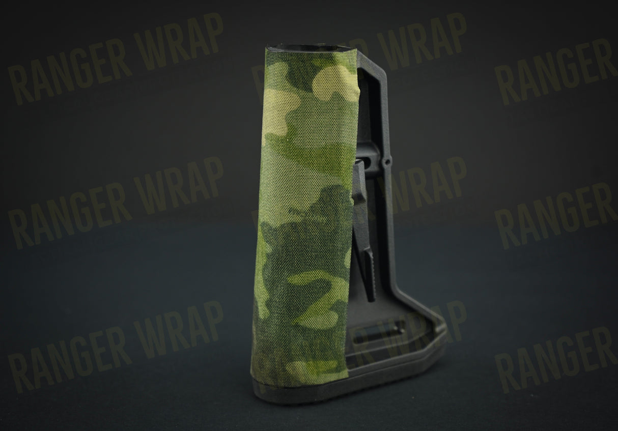 Magpul MOE SL-K Carbine Stock - in Cordura Fabric in Tropic Multicam, alternate view 4