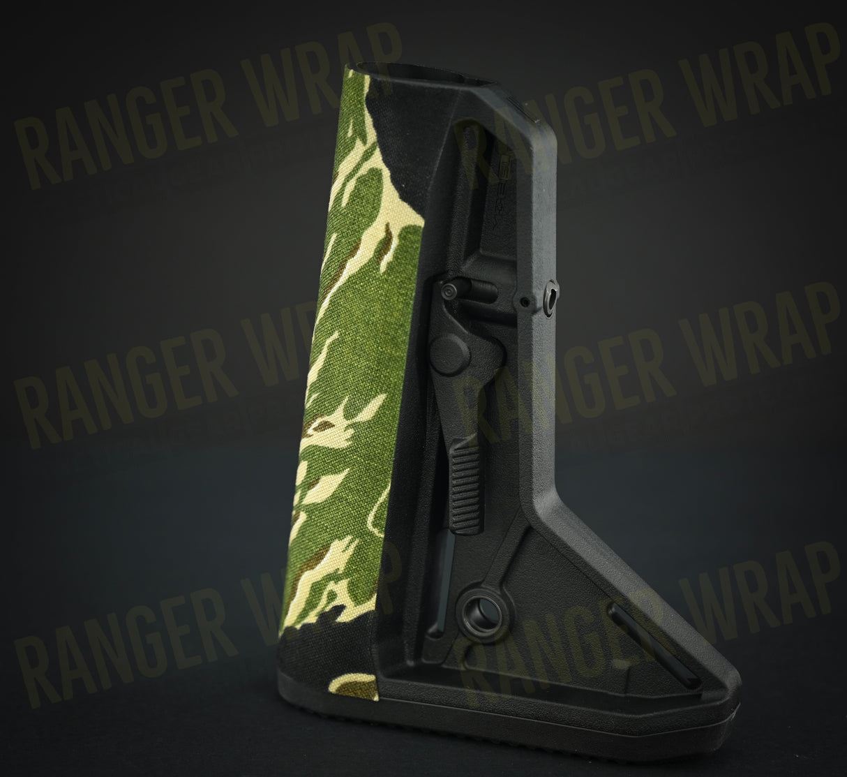 Magpul MOE SL Carbine Stock - in Cordura Fabric in Black Multicam, alternate view 2