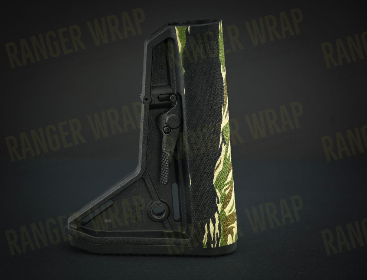 Magpul MOE SL Carbine Stock - in Cordura Fabric in Arid Multicam, alternate view 3