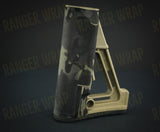 Magpul MOE STR Carbine Stock - in Cordura Fabric in Arid Multicam, alternate view 3