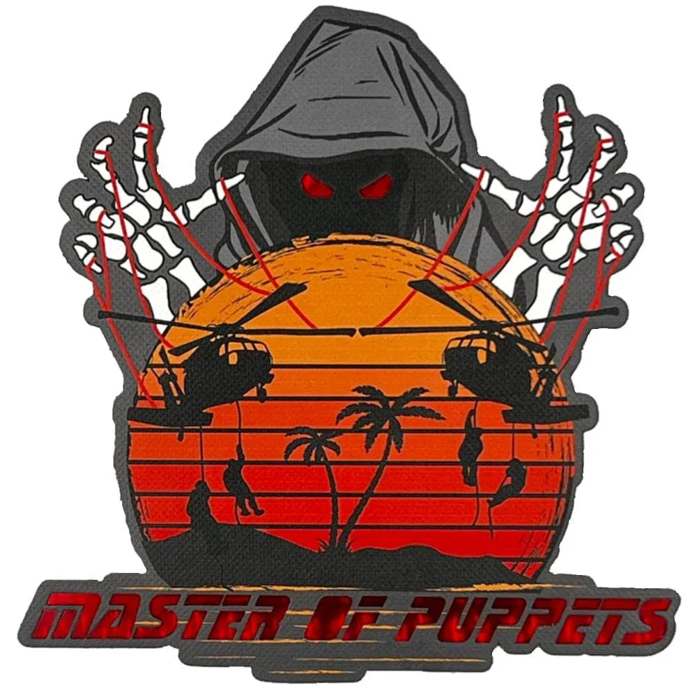 Tactical Gear Junkie Master Of Puppets Printed Vinyl Patch, alternate view 2