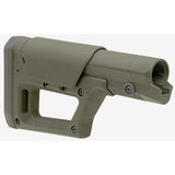 Magpul PRS Lite adjustable stock for AR15 and AR10 platforms in OD green