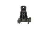 Magpul MBUS Pro rear sight deployed showing dual aperture assembly