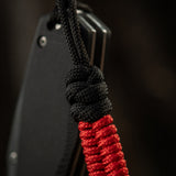 M-Tac Knife Lanyard Fish & Cylindre in Black, alternate view 14