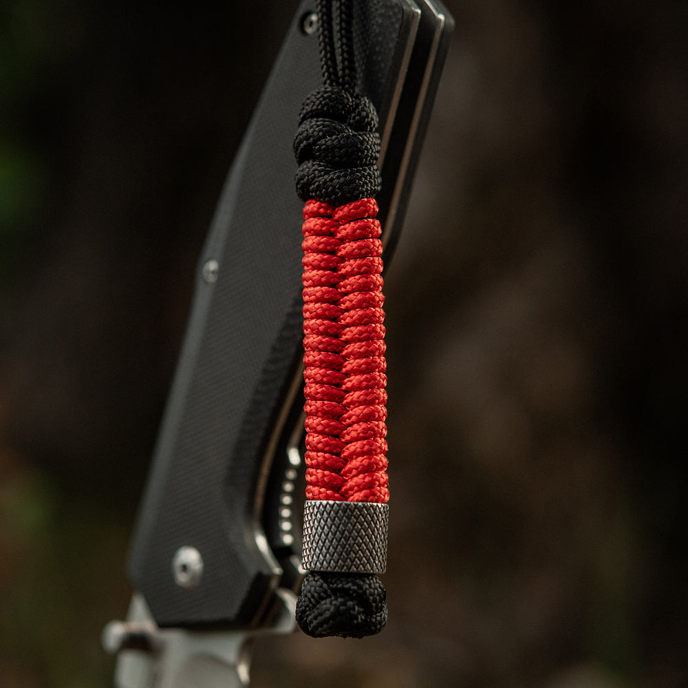 M-Tac Knife Lanyard Fish & Cylindre in Black, alternate view 16