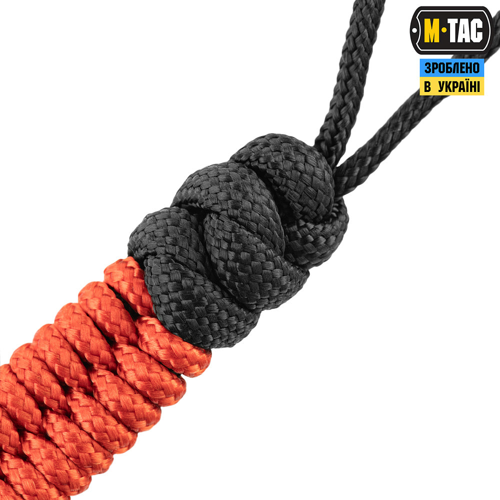 M-Tac Knife Lanyard Fish & Cylindre in Black, alternate view 10