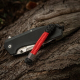 M-Tac Knife Lanyard Fish & Cylindre in Black, alternate view 17