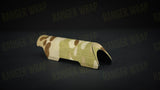 Magpul CTR MOE Cheek Riser Wrap- in Cordura Fabric in Arid Multicam, alternate view 8