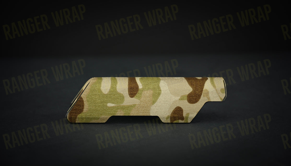 Magpul CTR MOE Cheek Riser Wrap- in Cordura Fabric in Tropic Multicam, alternate view 10