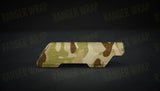 Magpul CTR MOE Cheek Riser Wrap- in Cordura Fabric in Tropic Multicam, alternate view 10
