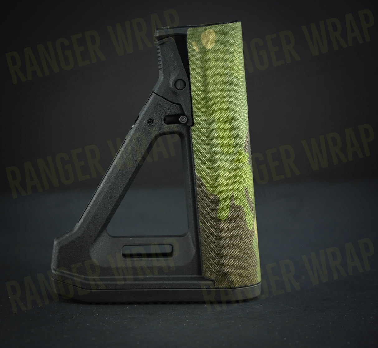 Magpul MOE RL Carbine Stock Wrap - in Cordura Fabric in Black Multicam, alternate view 2