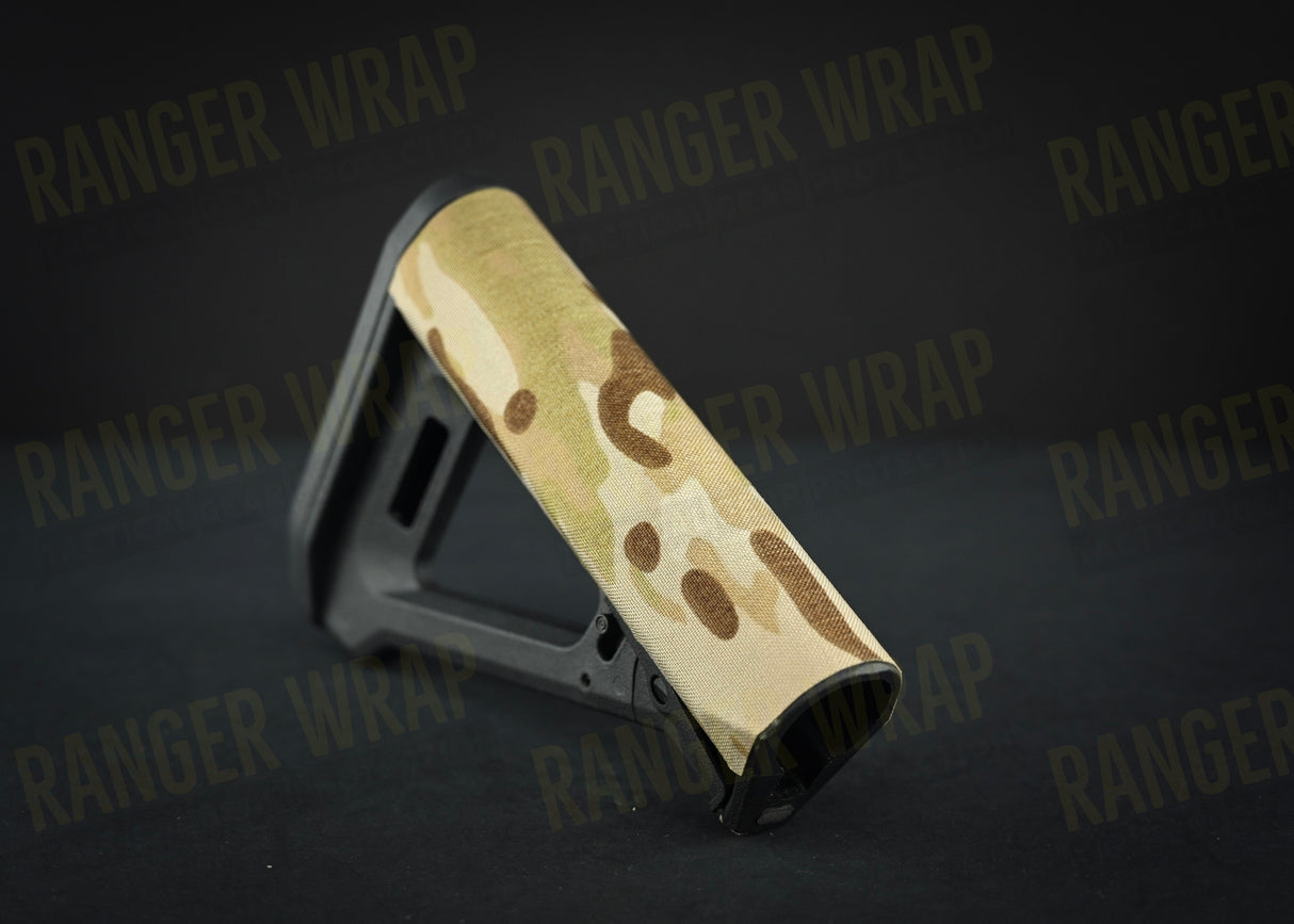 Magpul MOE RL Carbine Stock Wrap - in Cordura Fabric in Wolf Gray, alternate view 6