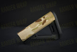 Magpul MOE RL Carbine Stock Wrap - in Cordura Fabric in Woodland Camo (M81), alternate view 5