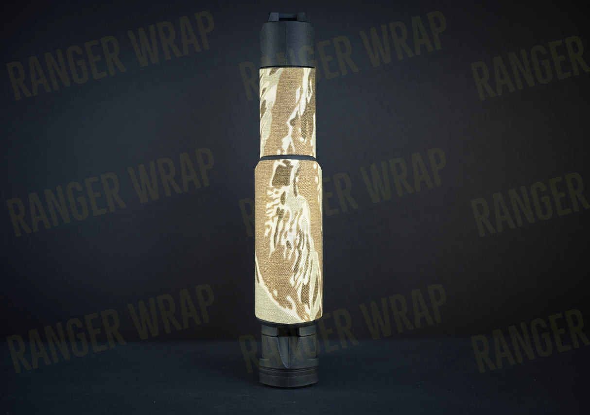 Magpul PRS Lite Stock Wrap - in Cordura Fabric in Black Multicam, alternate view 2