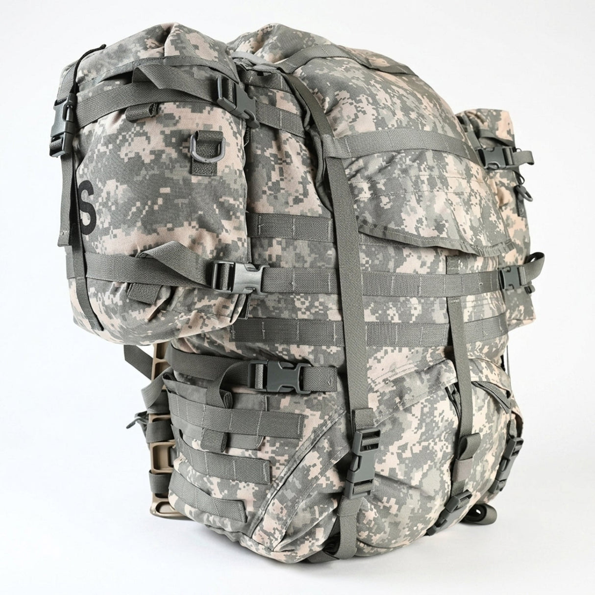 Mochila grande ACU MOLLE II con bolsas de sostenimiento