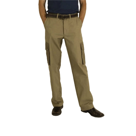 PIR Vintage Style Military Cargo Pants - Yarborough in Tobacco, alternate view 2