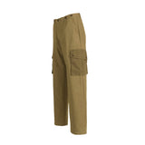 PIR Vintage Style Military Cargo Pants - Yarborough in Olive