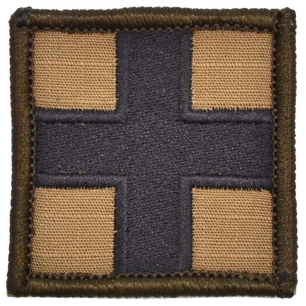 Medic Cross - 2x2 Patch in Coyote Brown, alternate view 3