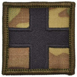Medic Cross - 2x2 Patch in MultiCam, alternate view 5
