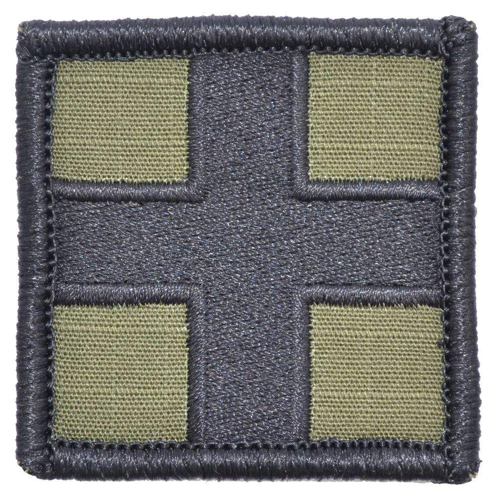 Medic Cross - 2x2 Patch in Olive Drab, alternate view 4