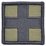Medic Cross - 2x2 Patch in Olive Drab, alternate view 4