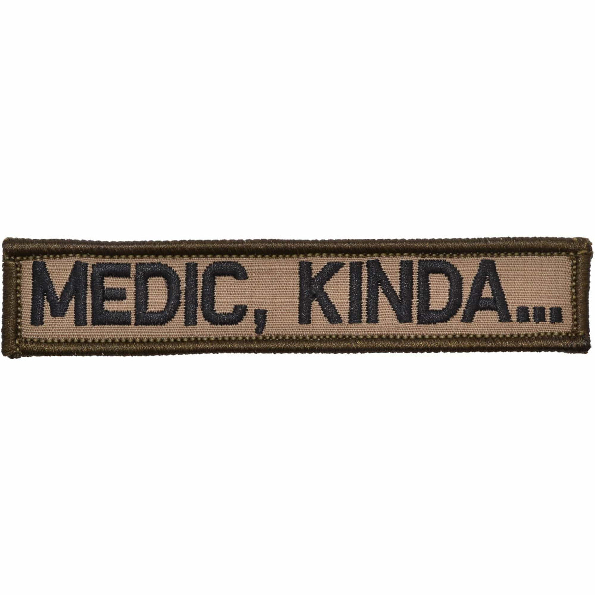 Medic, Kinda... - 1x5 Patch in Olive Drab, alternate view 5