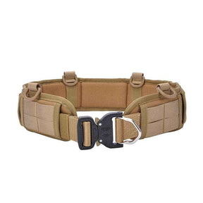 Raven Supply Padded Adjustable Waist Belt Set in Khaki