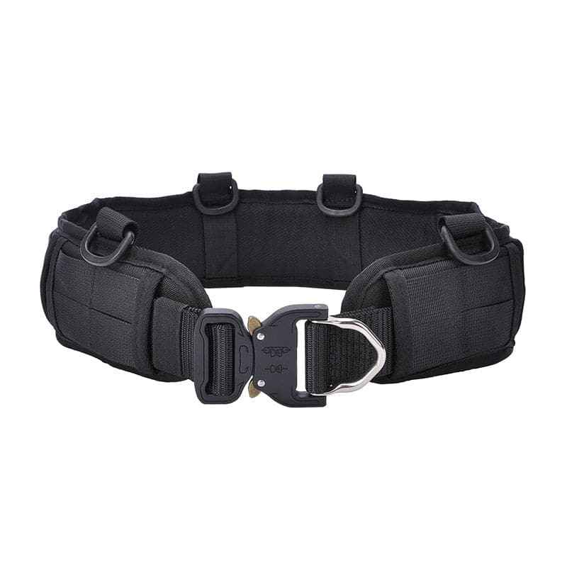Raven Supply Padded Adjustable Waist Belt Set in Black, alternate view 4
