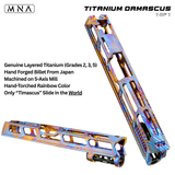 MNA Mirage™ CNC Slide for Tokyo Marui Spec Hi-CAPA 5.1 in Midnight Blue, alternate view 3