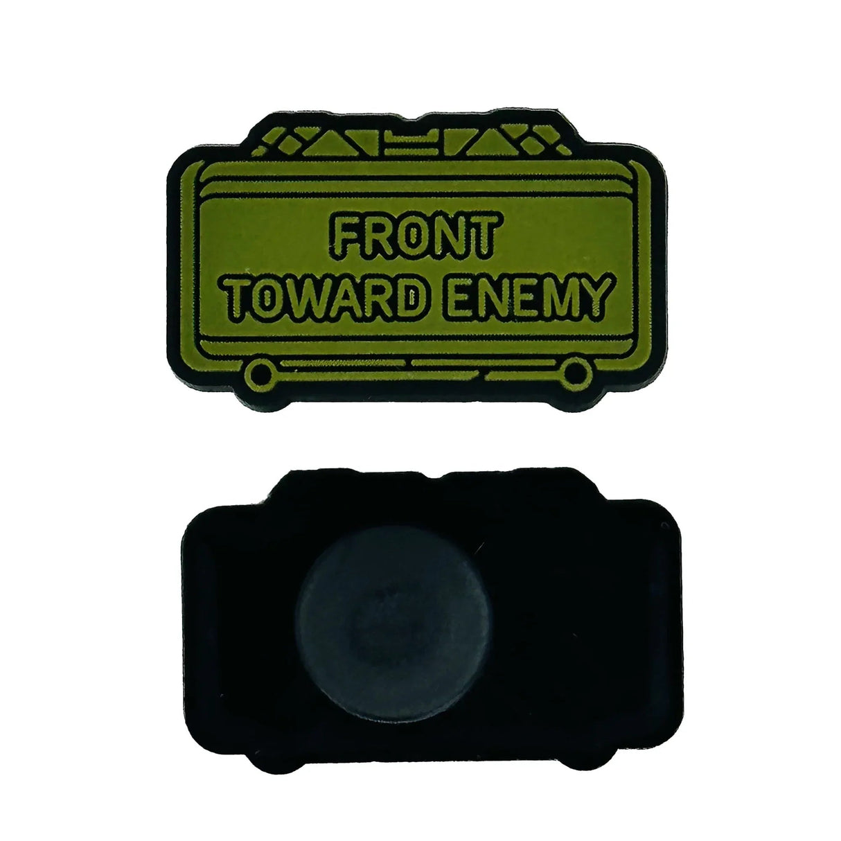 Tactical Gear Junkie Claymore Mine Shoe Charm - Single in Coyote Brown, alternate view 3